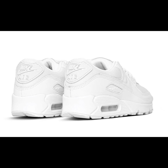 Nike Air Max 90 Twist Triple White Shoes CV8110 - Picture 7 of 9